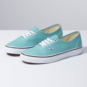 Vans Erkek Spor Ayakkabı Authentic Açık Turkuaz/Beyaz | 59030-878